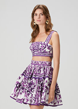 Majolica Mor Poplin Büstiyer