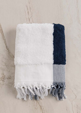 Matt Beyaz Yüz Havlusu 50x90 cm