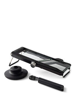 Paslanmaz Çelik Siyah Cam Mandolin