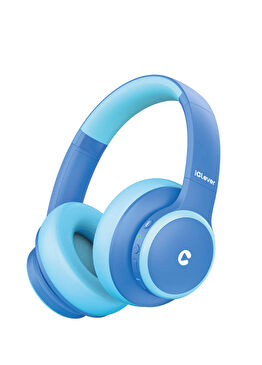 BTH26 Aktif Gürültü Engelleme Özellikli Mavi Unisex Çocuk Kulak Üstü Bluetooth Kulaklık