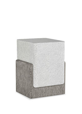 Monolith Gri Ahşap Yan Sehpa