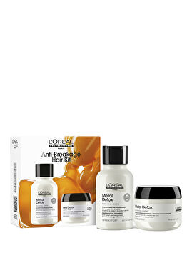 Paris Serie Expert Metal Detox Mini İşlem Görmüş Saçlar İçin Şampuan ve Maske 2'li Set