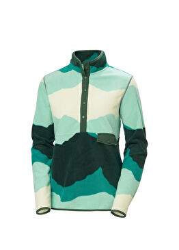 W Maridalen Lagoon Mountain Polar Kadın Spor Sweatshirt