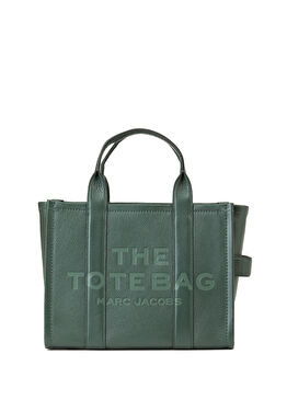 The Medium Tote Koyu Yeşil Kadın Deri Çanta