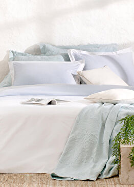 Aletta Beyaz Çift Kişilik Nevresim Takımı 200x220 cm