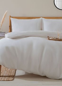 Alana Ekru Nevresim Seti 230x220 cm