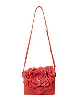 Loubi54 Small Kırmızı Kadın Deri Çanta