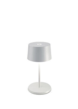Olivia Pro Beyaz Şarjlı Masa Lambası