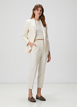 Ekru Cigarette Pantolon