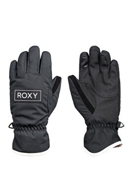 Freshfield Siyah Kız Çocuk Kayak Eldiveni 