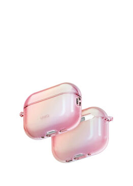 Iridescia AirPods Pro 3 3.Nesil Pembe Holographic Kulaklık Kılıfı