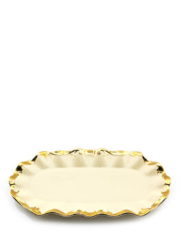 Golden Rey Porselen Kayık Tabak 38 cm
