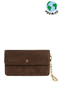 Chain Kahverengi Kadın Deri Cüzdan