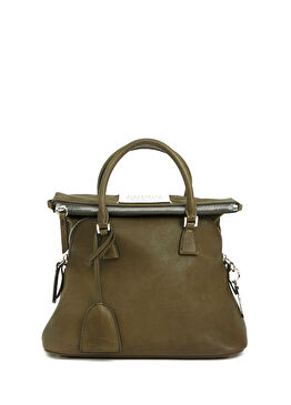 5AC Classic Mini Haki Kadın Deri Çanta