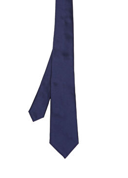 Lacivert İpek Kravat