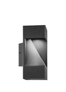 Cattolıca Antrasit Galvanizli Çelik Dış Mekan Duvar Aplik Aydınlatması