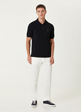 Beyaz Keten Jean Pantolon