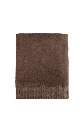 Albin Koyu Kahve Banyo Havlusu 85x150 cm