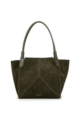 Small Haki Kadın Deri Çanta