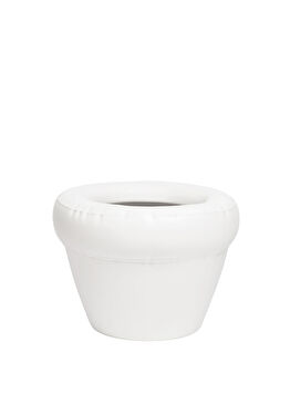Pierre Bone Matte Kemik Seramik Saksı