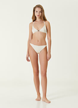 Ekru Üçgen Bikini Takımı
