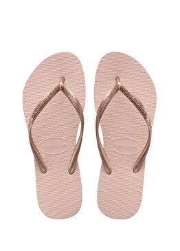 Slim Açık Pembe Unisex Çocuk Plaj Terliği