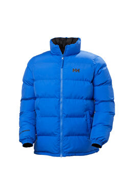 Reversible Puffer Yu 23 Mavi Erkek Çift Taraflı Mont