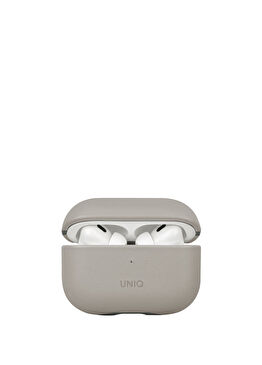 Lyden DS AirPods Pro 2 2.Nesil Bej Deri Kulaklık Kılıfı
