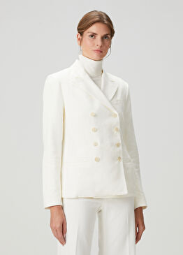 Kırık Beyaz Blazer