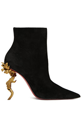 Belle Siyah Kadın Deri Bot