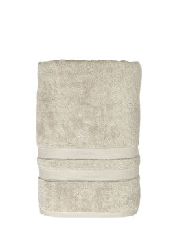 Narciso Ekru Pamuklu Banyo Havlusu 90 x 150 cm