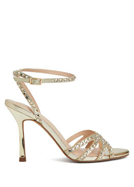 Gold Bantlı Kadın Sandalet