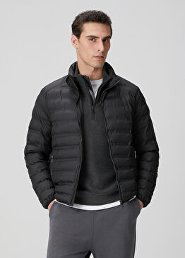Siyah Puffer Mont