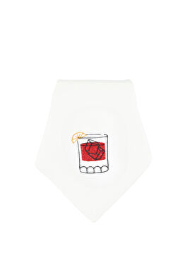 Negroni Kadehi Nakışlı Peçete