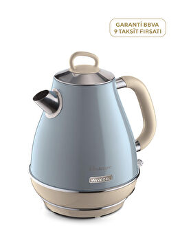 Vintage Mavi Su Isıtıcı 1,7 lt