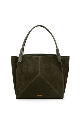 Haki Kadın Deri Çanta