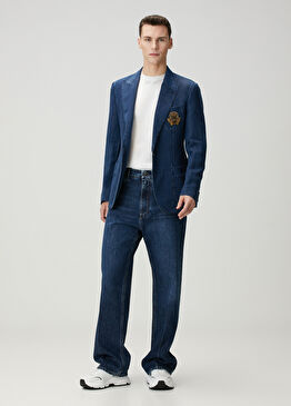 Lacivert Jean Pantolon