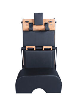 Katlanır Siyah Reformer Pilates Aleti