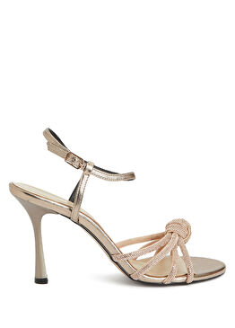 Gold Kadın Abiye Sandalet