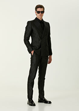 Sicilia Siyah Kruvaze Smokin