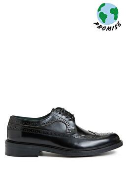 Siyah Erkek Deri Ayakkabı