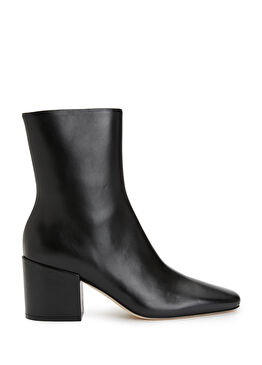 Alma Siyah Kadın Deri Bot