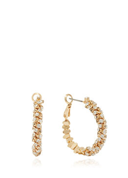 Gold Altın Rengi Kadın Küpe