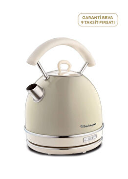 Vintage Dom Bej Su Isıtıcı