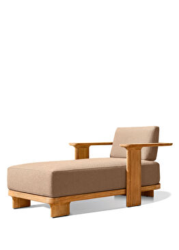 Star Ahşap Daybed Şezlong