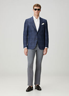 Açık Gri Jean Pantolon