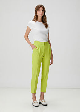 Açık Yeşil Cigarette Pantolon