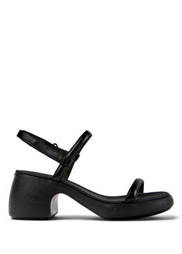 Thelma Siyah Deri Kadın Sandalet K201596-004