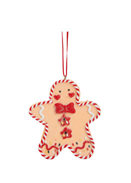 Gingerbread Men Formlu Yılbaşı Süsü