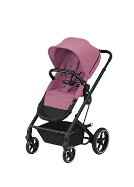 Balios S 2in1 Black Magnolia Pink Tek Elle Katlanabilen Çift Yönlü Bebek Arabası